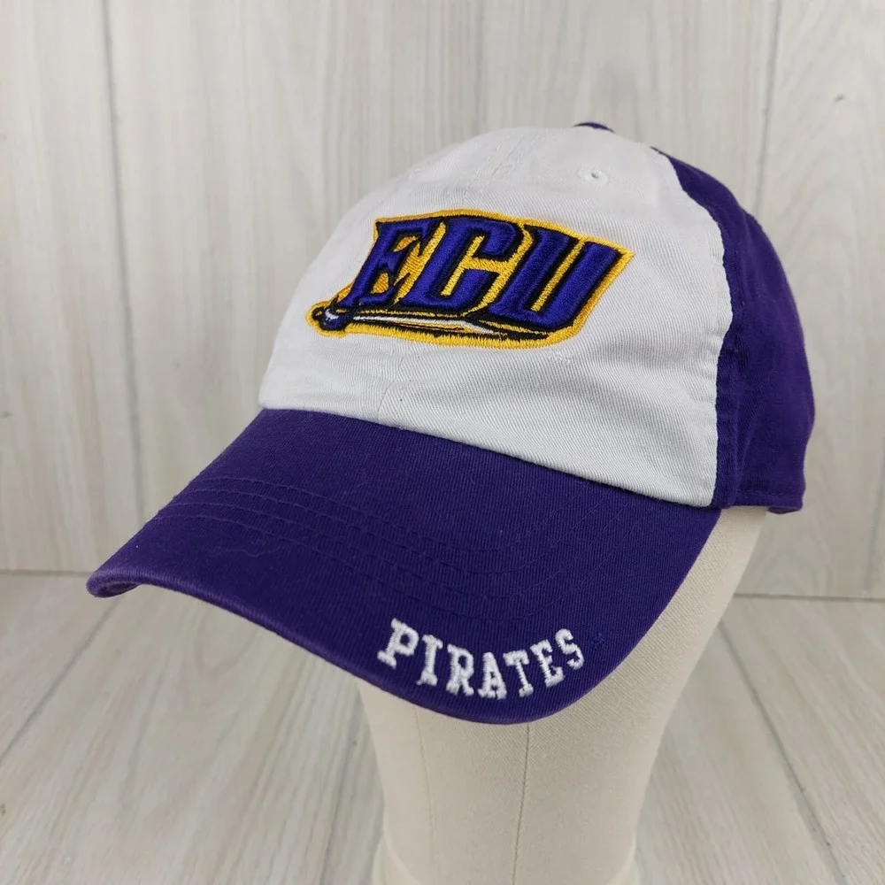 Captivating Headgear East Carolina ECU Pirates Hat Cap OSFA Embroidered‎ Dad